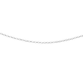 Sterling-Silver-50cm-Fine-Oval-Belcher-Chain on sale