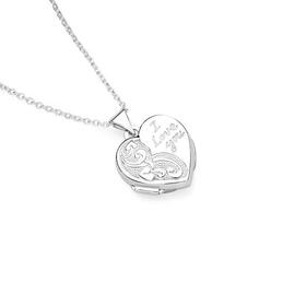 Sterling-Silver-I-Love-You-Heart-Locket on sale