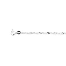 Silver-19cm-Singapore-Bracelet on sale