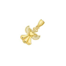 9ct-Gold-Angel-Pendant on sale