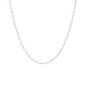 Italian+Sterling+Silver+45cm+Curb+Chain