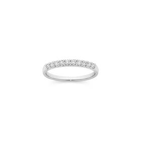 9ct-White-Gold-Diamond-Band on sale