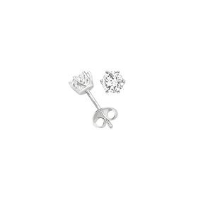 Sterling-Silver-Cubic-Zirconia-Tulip-Basket-Stud-Earrings on sale