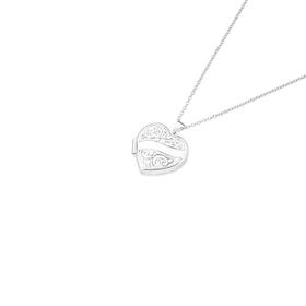 Silver-18mm-Heart-Locket on sale