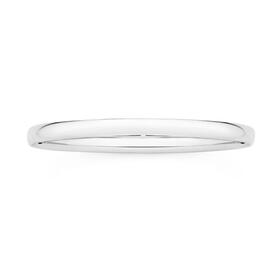 Sterling-Silver-54x65mm-Solid-Comfort-Bangle on sale