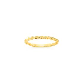 9ct-Gold-Rope-Twist-Stacker-Ring on sale