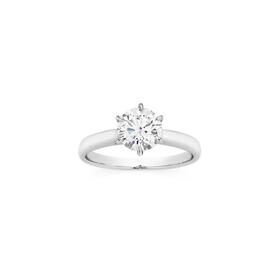 Alora-14ct-White-Gold-Lab-Grown-Diamond-Solitaire-Ring on sale