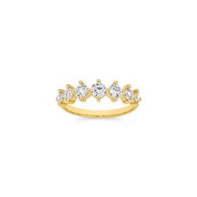9ct-Gold-Lab-Grown-Diamond-Ring on sale