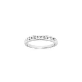 9ct-White-Gold-Diamond-Anniversary-Band on sale