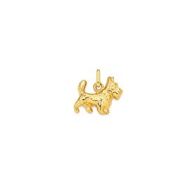 9ct-Gold-Scottish-Terrier-Dog-Charm on sale