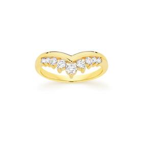 Alora-10ct-Gold-12-Carat-TW-Lab-Grown-Diamond-V-Shape-Ring on sale