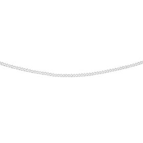 Italian-Sterling-Silver-45cm-Solid-Dia-Cut-Curb-Chain on sale