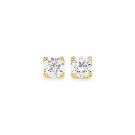 Alora-9ct-Gold-12-Carat-TW-Lab-Grown-Diamond-4-Claw-Stud-Earrings on sale