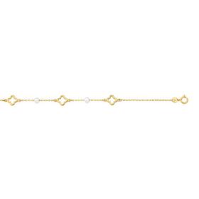 9ct-Gold-Cultured-Freshwater-Pearl-Bracelet on sale