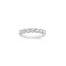 Alora-9ct-White-Gold-Lab-Grown-Diamond-Band on sale