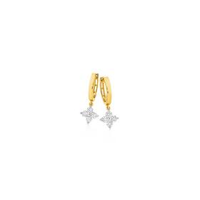 Alora-9ct-Gold-Lab-Grown-Diamond-Kite-Shape-Drop-Huggie-Earrings on sale