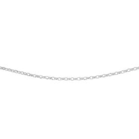 Sterling+Silver+45cm+Fine+Oval+Belcher+Chain