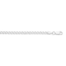 Sterling-Silver-22cm-Solid-Curb-Gents-Bracelet on sale