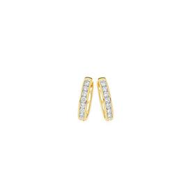 Alora-9ct-Gold-Lab-Grown-Diamond-Channel-Set-Huggie-Earrings on sale