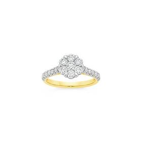 Alora-9ct-Gold-Lab-Grown-Diamond-Ring on sale