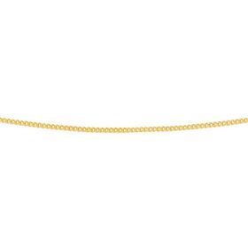 9ct-Gold-45cm-Solid-Curb-Chain on sale