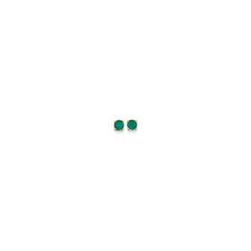 9ct-Gold-Natural-Emerald-Stud-Earrings on sale