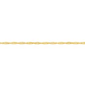 9ct-Gold-45cm-Hollow-Singapore-Chain on sale