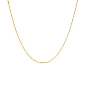 9ct-Gold-50cm-Solid-Diamond-Cut-Trace-Chain on sale