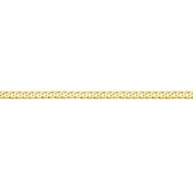 9ct-Gold-205cm-Solid-Curb-Bracelet on sale