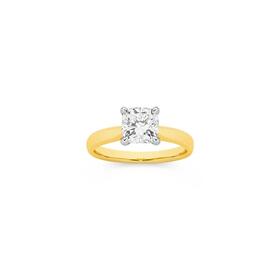 14ct-Gold-Lab-Grown-Diamond-Solitaire-Ring on sale