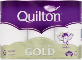 Quilton+Gold+Toilet+Tissue+4+Ply+6+Pack