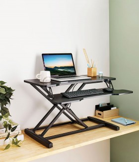 SABA-Sit-To-Stand-Desk-Riser on sale