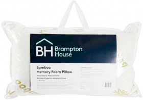 Brampton-House-Memory-Foam-Bamboo-Pillow on sale