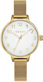 Obaku-Syren-Gold-Ladies-Watch on sale