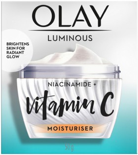 NEW-Olay-Niacinamide-Vitamin-C-Moisturiser-50g on sale