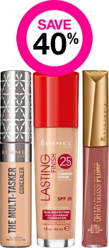 Save-40-on-Rimmel-London-Makeup-Range on sale