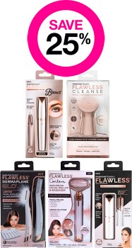 Save-25-on-Flawless-Hair-Removal-Range on sale