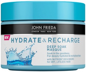 John-Frieda-Hydrate-Recharge-Deep-Soak-Masque-250mL on sale