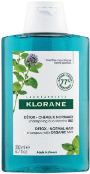 Klorane-Aquatic-Mint-Scalp-Detox-Shampoo-200mL on sale