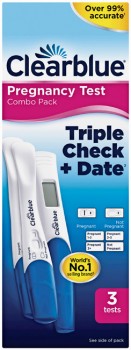 Clearblue-Triple-Check-Date-Pregnancy-Test-Combo-Pack on sale