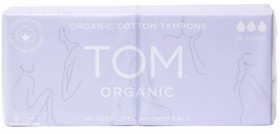 Tom-Organic-Super-Tampons-16-Pack on sale