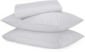 250-Thread-Count-Organic-Cotton-Sheet-Set-Silver on sale