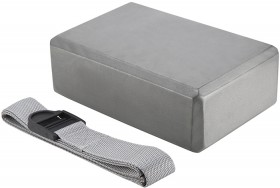 Yoga-Block-and-Strap on sale