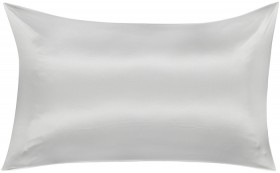 Silk-Pillowcase-Silver on sale