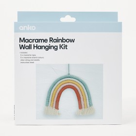 Macrame-Rainbow-Wall-Hanging-Kit on sale