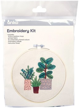 Embroidery-Kit-Pot-Plants on sale