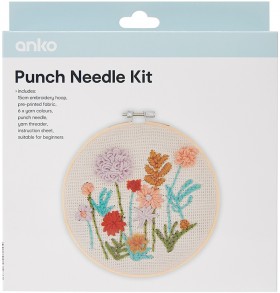 Punch-Needle-Kit-Flower on sale
