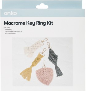 Macrame-Key-Ring-Kit on sale