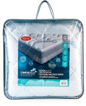Tontine-Comfortech-Cool-Max-Reversible-Mattress-Topper on sale