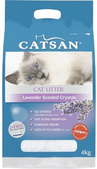 Catsan-Lavender-Scented-Cat-Litter-Crystals-4kg on sale